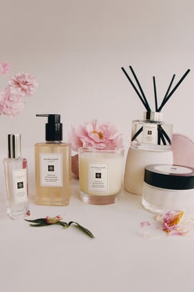 Peony and Blush Suede Body and Hand Wash